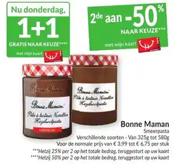 Intermarché Bonne Maman aanbieding