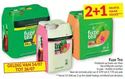 Intermarché Fuze Tea aanbieding