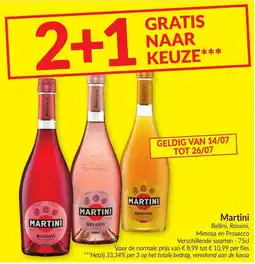 Intermarché Martini aanbieding