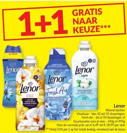 Intermarché Lenor aanbieding