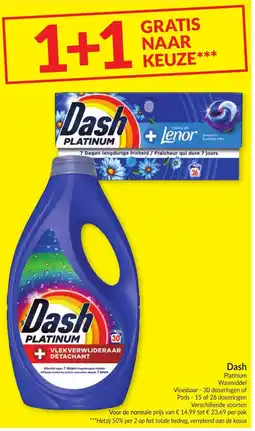 Intermarché Dash aanbieding
