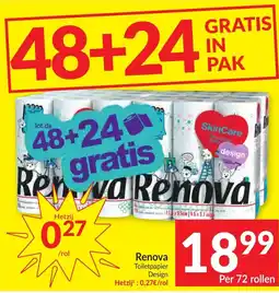 Intermarché Renova Toiletpapier aanbieding
