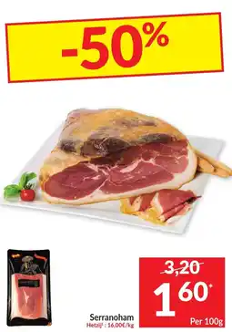 Intermarché Serranoham aanbieding
