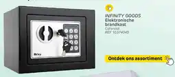 Brico INFINITY GOODS Elektronische brandkast aanbieding