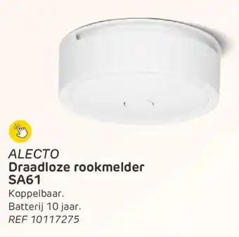Atlanto Draadloze rookmelder SA61