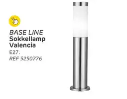 Brico BASE LINE Sokkellamp Valencia E27 aanbieding