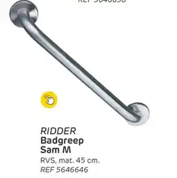 Brico Ridder Badgreep Sam M RVS aanbieding