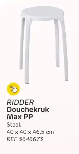 Brico Ridder Douchekruk Max PP aanbieding