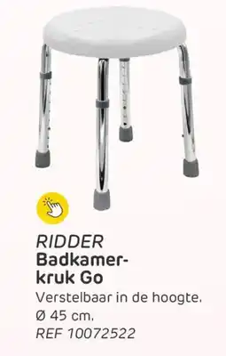 Brico Ridder Badkamer kruk Go aanbieding