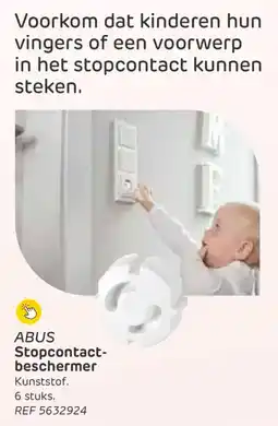 Brico ABUS Stopcontact beschermer aanbieding