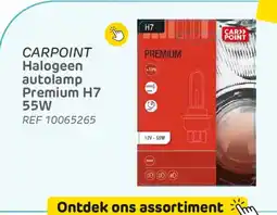 Brico CARPOINT Halogeen autolamp Premium H7 55W aanbieding