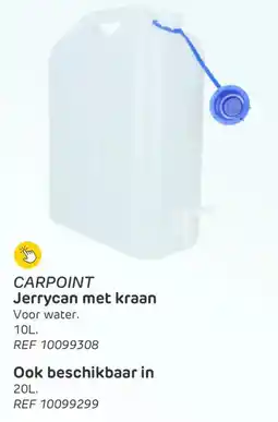 Brico CARPOINT Jerrycan met kraan aanbieding