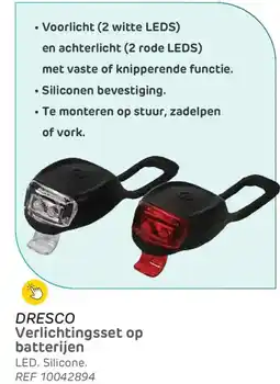 Brico Dresco Verlichtingsset op batterijen aanbieding