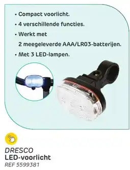 Brico Dresco LED-voorlicht aanbieding
