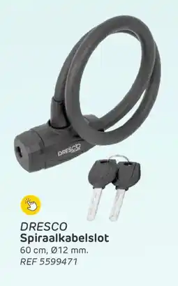 Brico Dresco Spiraalkabelslot aanbieding