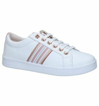 Torfs Geox Dj Rock Witte Veterschoenen aanbieding