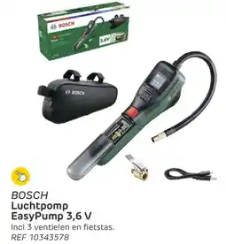 Brico Bosch Luchtpomp EasyPump 3,6 V aanbieding