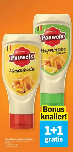Albert Heijn Pauwels mayonaise aanbieding