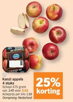 Albert Heijn Kanzi appels aanbieding