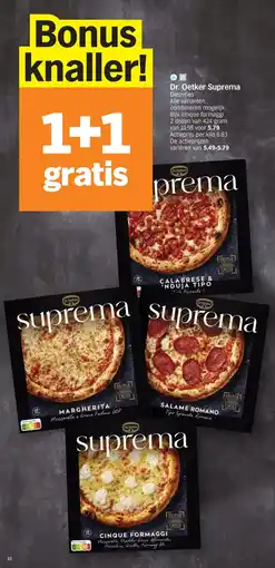 Albert Heijn Dr. oetker suprema aanbieding
