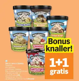 Albert Heijn Ben & jerry's ijspints aanbieding
