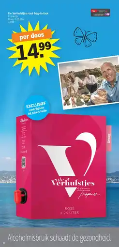 Albert Heijn De verhulstjes rosé bag-in-box aanbieding