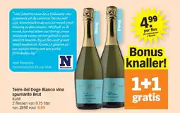 Albert Heijn Terre del doge bianco vino spumante brut aanbieding