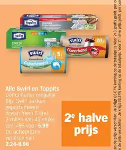 Albert Heijn Alle swirl en toppits aanbieding