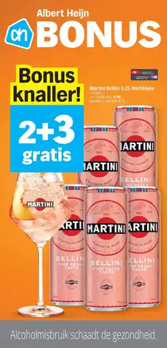 Albert Heijn Martini bellini aanbieding