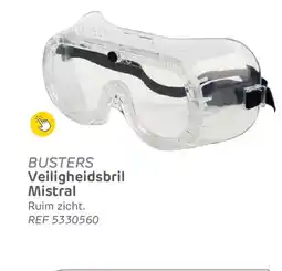 Brico BUSTERS Veiligheidsbril Mistral aanbieding