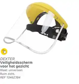 Brico DEXTER Veiligheidsscherm voor het gezicht aanbieding