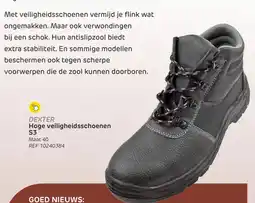 Brico DEXTER Hoge veiligheidsschoenen S3 aanbieding