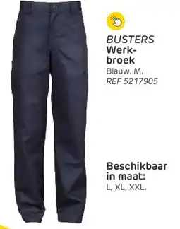 Brico Busters Werk- broek aanbieding