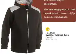 Brico HEROCK Sweater met kap Juno aanbieding