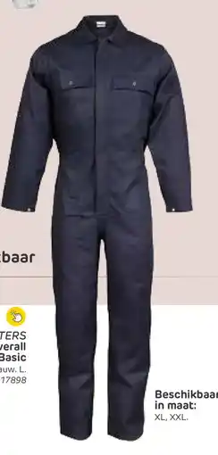 Brico BUSTERS Werkoverall Basic aanbieding