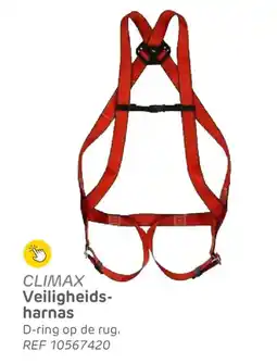 Brico CLIMAX Veiligheids- harnas aanbieding