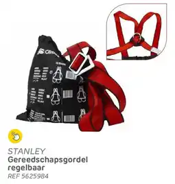 Brico Stanley Gereedschapsgordel regelbaar aanbieding
