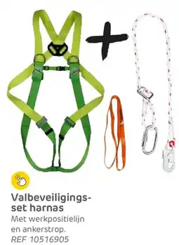 Brico Valbeveiligings- set harnas aanbieding