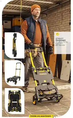 Brico STANLEY Steekwagen aanbieding