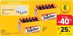 Carrefour Krat bier Jupiler aanbieding