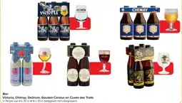 Carrefour Bier Victoria, Chimay, Delirium, Gouden Carolus en Cuvée des Trolls aanbieding
