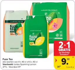 Carrefour Fuze Tea aanbieding