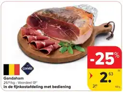 Carrefour Gandaham aanbieding