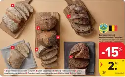 Carrefour Zuurdesembrood Kwaliteitsketen Carrefour aanbieding