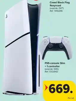 Carrefour PS5-console Slim + 1 controller aanbieding