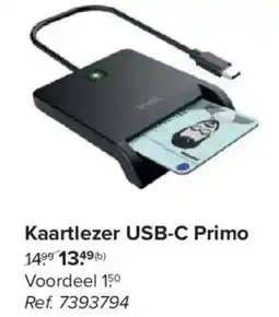 Carrefour Kaartlezer USB-C Primo aanbieding
