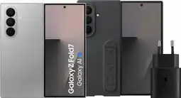 Coolblue Samsung Galaxy Z Fold 7 256GB Zilver 5G + Accessoirepakket aanbieding