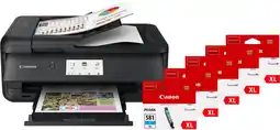 Coolblue Canon PIXMA TS9550a + 1 set extra XL cartridges aanbieding