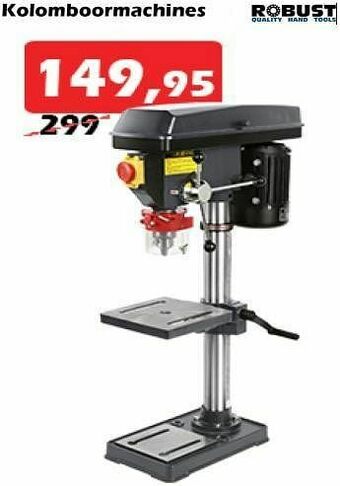 iTEK Robust kolomboormachines aanbieding