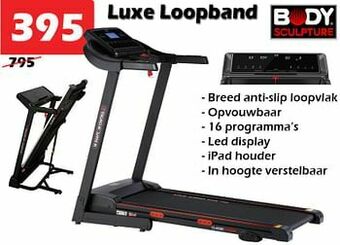 iTEK Luxe loopband aanbieding